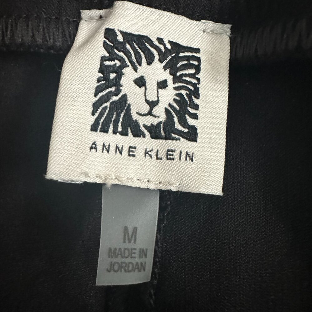 NWT Anne Klein trouser black volume pants - Picture 9 of 9